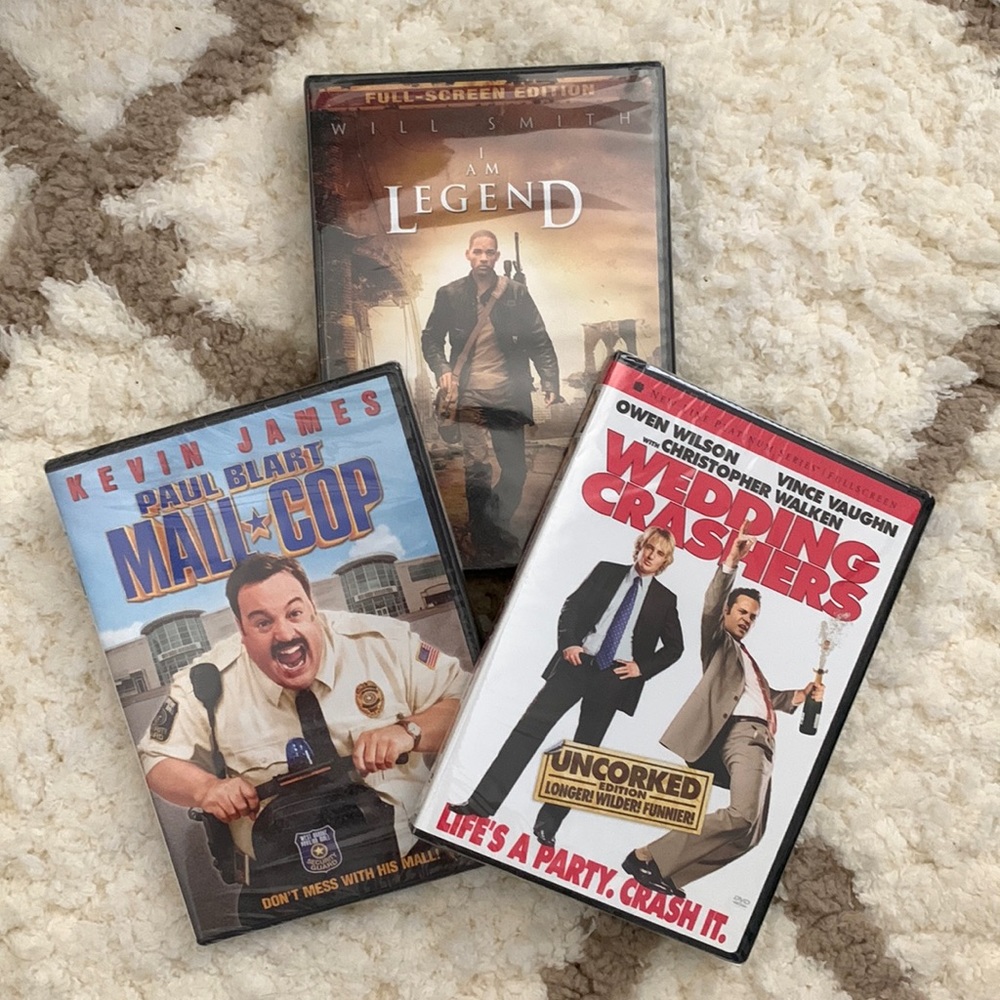 NWT Trio of DVDs